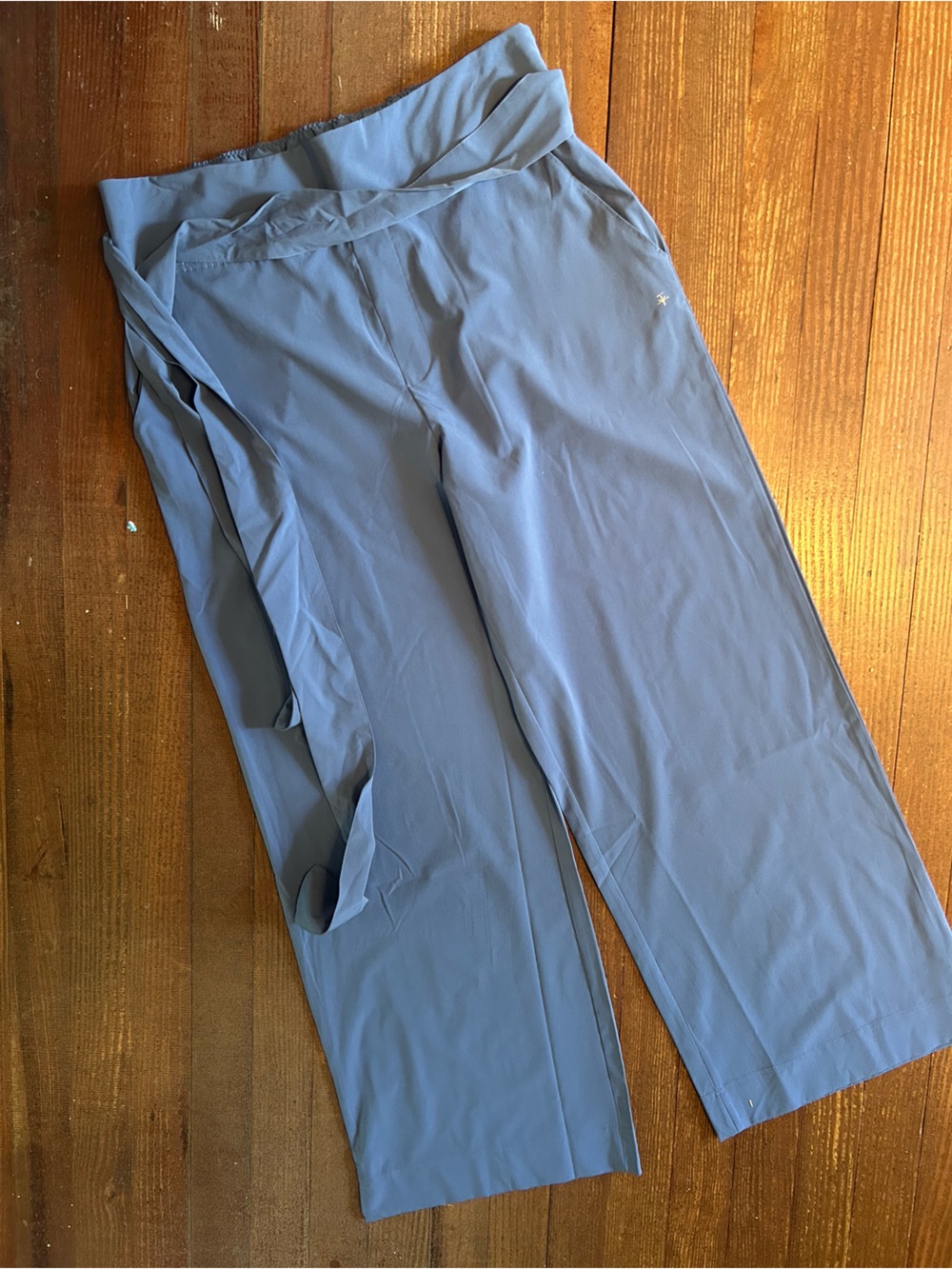 Soybu Women’s Light Blue Wide Leg Pants